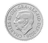 C1BLY'S 2026 King Charles III 5p Commemorative Coin, Oak Tree Design, Royal Mint, Brilliant Uncirculated