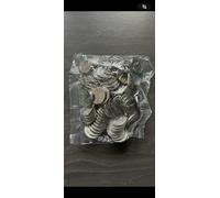 C1BLY's HEAT SEALED BAG 100 x UNCIRCULATED 2023 King Charles III Oak Tree Design 5p Coins, Royal Mint, £5 Face Value