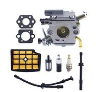 C1Q-S126B Carburetor for Stihl MS200 MS200T 020T MS 200 MS 200T Chainsaw Engines with 1129 350 3600 Fuel Line 1129 120 1602 Air Filter Kit