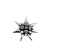 C21 Small Edelweiss on a Pin Badge made of fine English pewter Posted by Created By Jake