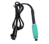 C210 Soldering Iron Handle with Silicone Protective Sleeve, High Temperature Insulated Grip for JBC C210 Soldering Station, Ergonomic Non-Slip Replacement Handle, Green & Black