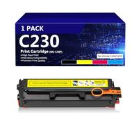C230 C235 Toner Replacement For Xerox 006R04383 006R04384 006R04385 006R04386 Ink Cartridge, Standard Capacity 1500 Pages For Xerox C235 C230 Color Printer(No Chip),Y-1500pages