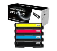 C230 Toner Cartridge C235 Printer Toner Cartridge for Xerox 006R04383 006R04394 Toners No Chip Included,Color 4 Pcs-2500 Pages