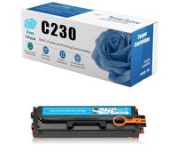 C230 Toner Cartridge For Xerox C230 C235/DNI Color Multifunction Printer, 1500 Pages High-Yield Ink Cartridge Replacement 006R04383 006R04384 006R04385 006R04386,Cyan-1 Pack