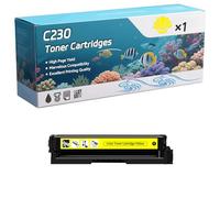 C230 Toner Cartridges Compatible for Xerox C235V_DNI C230V_DNI Printers, High-Definition Printing Effect with Chip, 3500 Pages (1 Pack Yellow)