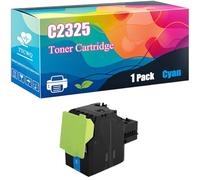 C2325 Toner Cartridge Compatible with Lexmark C2325 C2425 C2535 MC2325 MC2425 MC2535 MC2640 Printers, High-Yield Ideal for High-Volume Printing (Cyan)