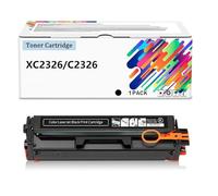 C2326 Toner Cartridge No Chip for Lexmark XC2326 C2326 Printer Toner Cartridges Compatible 24B7498/24B7495/24B7496/24B7497 Replacement High Yield,K-No chip