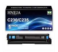 C235 Toner Cartridge, Compatible 006R04391 006R04392 006R04393 006R04394 Toner Cartridges for Xerox C230 C235 Printer,Cyan-1 Pack