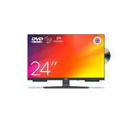 C2424F 24 inch Full HD LED TV Built-in DVD Player Freeview Frameless HD Satellite Receiver Pitch Perfect Speakers Record with USB. DVD Player