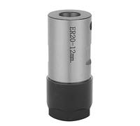 C25-ER20-50L Collet Block Round Collet Holder 6 mm / 8 mm / 10 mm / 12 mm / 16 mm for CNC Rotary Spindle Motor Clamping Rod (12 mm)