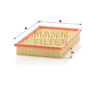 C2999 MANN HUMMEL AIR FILTER (Vauxhall Cavalier 2.0GSi 89- ) SAME DAY DISPATCH