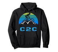 C2C, Cycling, Coast to Coast Pullover Hoodie
