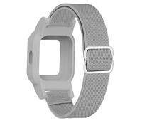C2D JOY Elastic Loop Strap Compatible with Garmin vivofit jr 3 Replacement Watchband with Case-Grey