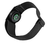 C2D JOY Elastic Nylon Bracelet with Quick Release Compatible with Polar OH1/OH1+/Verity Sense Heart Bracelet Replacement Strap XXL Black