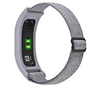 C2D JOY Elastic Nylon Strap Compatible with vivosmart 4 Activity Tracker Replacement Watchband with Case Pink