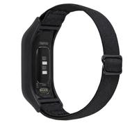 C2D JOY Elastic Nylon Strap Compatible with vivosmart 5 Activity Tracker Replacement Watchband with Transparent Case Medium