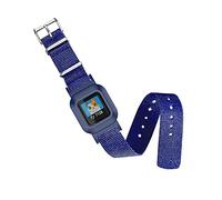 C2D JOY One Sheet Strap Compatible with Garmin vivofit jr 3 Replacement Watchband with Case-Midnight Blue
