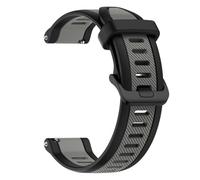 C2D JOY SiliKon Bracelet Compatible with Garmin FR 255/265/570 &Venu 3/4 18 mm - 22 mm Quick Release Continuous Strap Mechanism Bracelet, FR 255S/265S/570&Venu 3S/4S-18mm, Amber, Agate