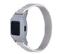 C2D JOY Sport Mesh Strap Compatible with Garmin vivofit jr 3 Replacement Hook&Loop Watchband with Case-Midnight Blue