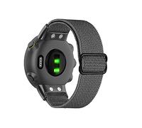 C2D JOY Stretchy Loop Strap Adjustable Elastic Nylon Wristband Compatible with Garmin forerunner 45/45S Watch (Black)