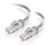 C2G 0.3 m Cat6 Booted Unshielded Network Patch Cable - Grey