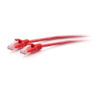 C2G 0.3m Cat6a Snagless Unshielded (UTP) Slim Ethernet Patch Cable - R