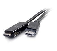 C2G 0.9M (3ft) DisplayPort™ Male to HDMI® Male Active Adapter Cable - Ultra HD 4K 60Hz DP to HDMI® Cable