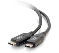 C2G 0.9m (3ft) USB C Cable - USB 2.0 (3A) - M/M USB Type C Cable - Black