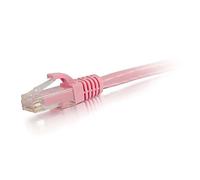 C2G 04060 Cat6 Cable - Snagless Unshielded Ethernet Network Patch Cable, Pink (50 Feet, 15.24 Meters)