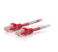 C2G 1.5m Cat6 Booted Unshielded (UTP) Crossover Patch Cable - Red
