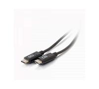 C2G 1.8m (6ft) USB C Cable - USB 2.0 (3A) - M/M USB Type C Cable - Black
