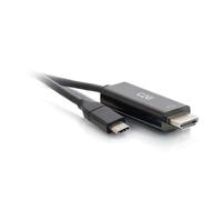 C2G 1.8M (6ft) USB C to HDMI Adapter Cable - 4K - Audio / Video Adapter - Black