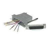C2G 10-pin RJ45/DB25M Modular Adapter Grey