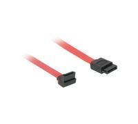 C2G 10190 7-Pin 180° to 90° 1-Device Serial ATA Cable, Red (1 Foot, 12 Inches)