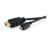 C2G 10ft (3m) Standard Speed HDMI to Micro HDMI Cable with Ethernet - 1080p HDMI 2.0 Gold Plated