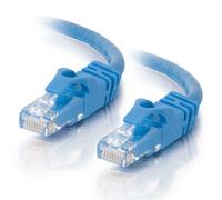 C2G Cat6 Booted Unshielded (UTP) Network Patch Cable - Patch cable - RJ-45 (M) to RJ-45 (M) - 10 m - UTP - CAT 6 - molded, snagless, stranded - blue