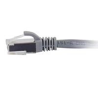 C2G 10M Grey CAT6A Ethernet Gigabit Lan Network Cable (RJ45) Nickel plated and Copper Braided Patch UTP Cable