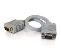 C2G 10m Monitor HD15 M/M cable VGA cable VGA (D-Sub) Grey