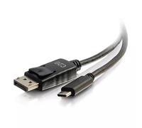 C2G 12ft (3.7m) USB-C to DisplayPortTM Adapter Cable 4K 30Hz - Black