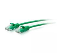 C2G 15ft (4.5m) Cat6a Snagless Unshielded (UTP) Slim Ethernet Patch Cable - Green