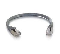 C2G 15M Cat5e Ethernet Network Patch Cable (STP) Booted & Shielded GREY