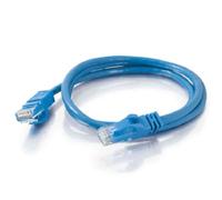 C2G 1M Blue CAT6A Ethernet Gigabit Lan Network Cable (RJ45) Nickel plated and Copper Braided Patch UTP Cable
