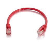 C2G 1m Cat6 550 MHz Snagless Patch Cable - Red