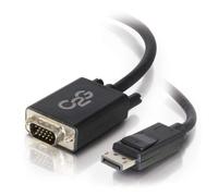 C2G 1m DisplayPort to VGA Adapter Cable - DP to VGA - Black