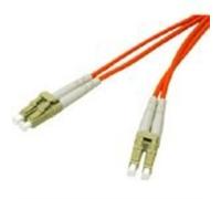 C2G 1m Fibre/Fiber Optic Cable for Fast Ethernet, Fiber Channel, ATM and Gibabit Patch Cable LSZH LC/LC Duplex Multimode Multimode 62.5/125 MM