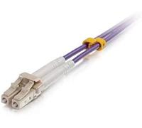 C2G 1M LC/LC OM4 LSZH FIBRE PATCH - VIOLET InfiniBand/fibre optic cabl