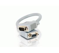 C2G 1m Monitor HD15 M/F cable VGA cable VGA (D-Sub) Grey