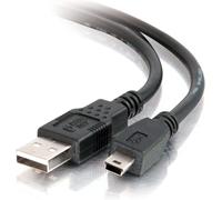 C2G 1m USB 2.0 A to Mini USB B Cable, Suitable for Data Transfer and Charging S