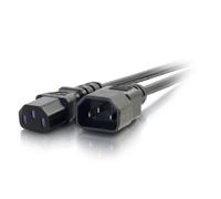 C2G 2 Metre 18 AWG Computer Extension Cord IEC320C13 to IEC320C14 6 Foot Kett...