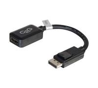 C2G 20cm DisplayPort to HDMI Adapter - DP Male to HDMI Female - Black